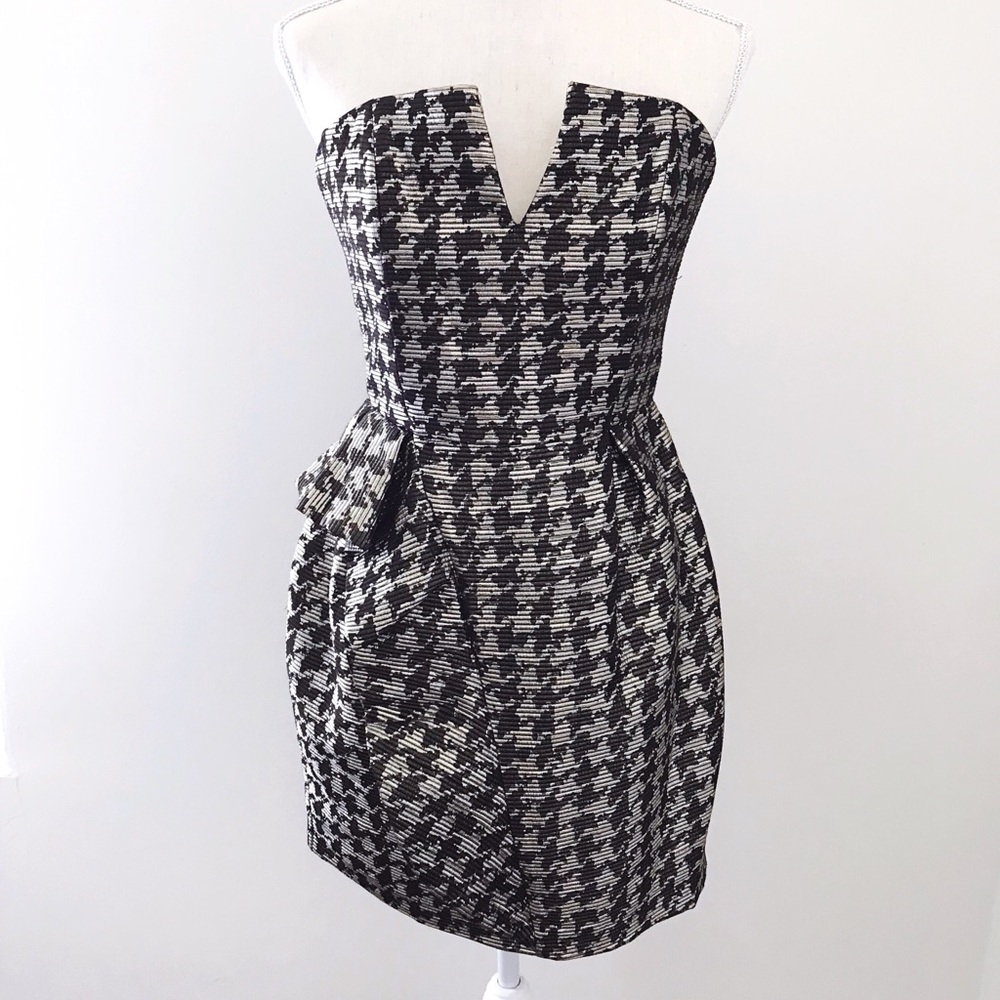 Parker Metallic Cocktail Dress